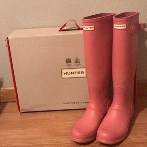 Hunter Rhodonite Pink Boots